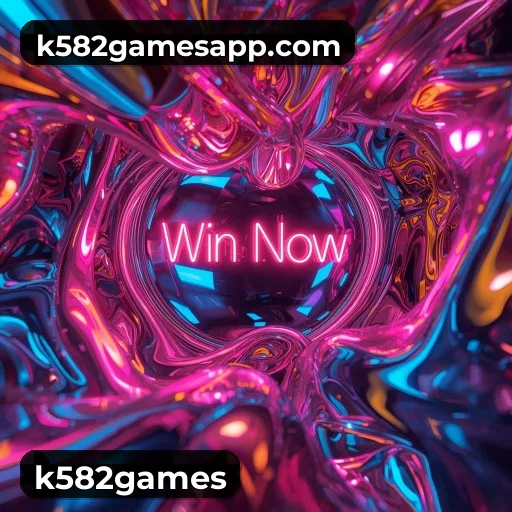 Aplicativo móvel k582games para iOS e Android